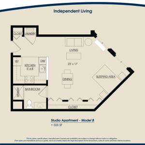 Independent Living Floor Plan